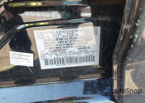 2025 Nissan Sentra Sv from USA, damaged, VIN 3N1AB8CVXSY399211